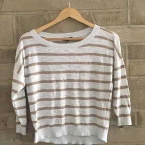 Express brown & white lightweight shirt